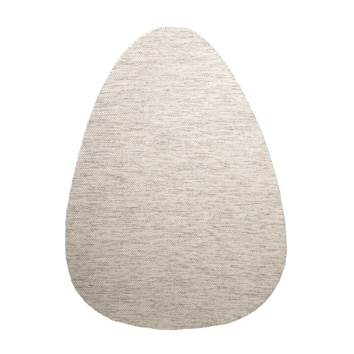 Organisk Formad Matta - Bliss Beige/Melerad