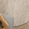 Rund Ullmatta - Bliss Beige/Melerad - thumbnail 3