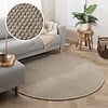 Rund Ullmatta - Bliss Beige/Brun - thumbnail