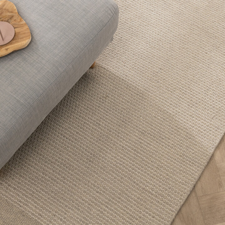 Ullmatta - Bliss Gräddvit/Vit