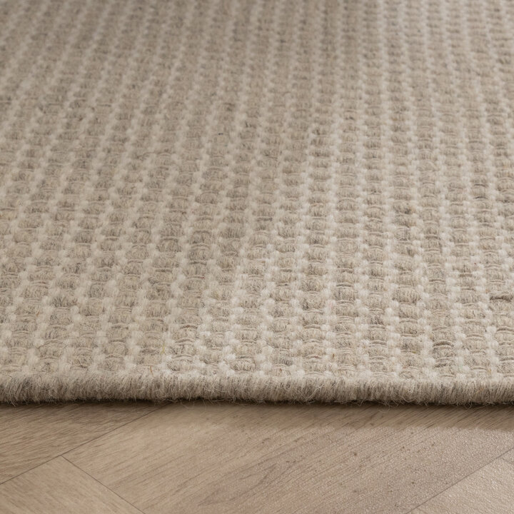 Ullmatta - Bliss Gräddvit/Vit