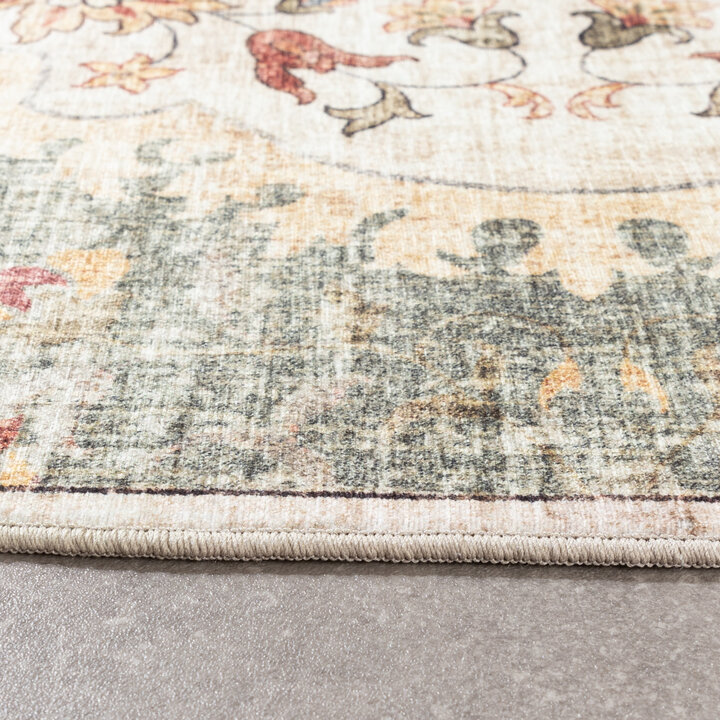 Vintage Utomhusmatta - Santo Mandala Olivgrön