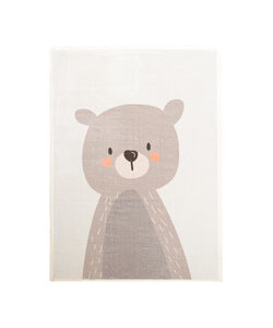 Tvättbar Barnmatta - Simba Bear Beige