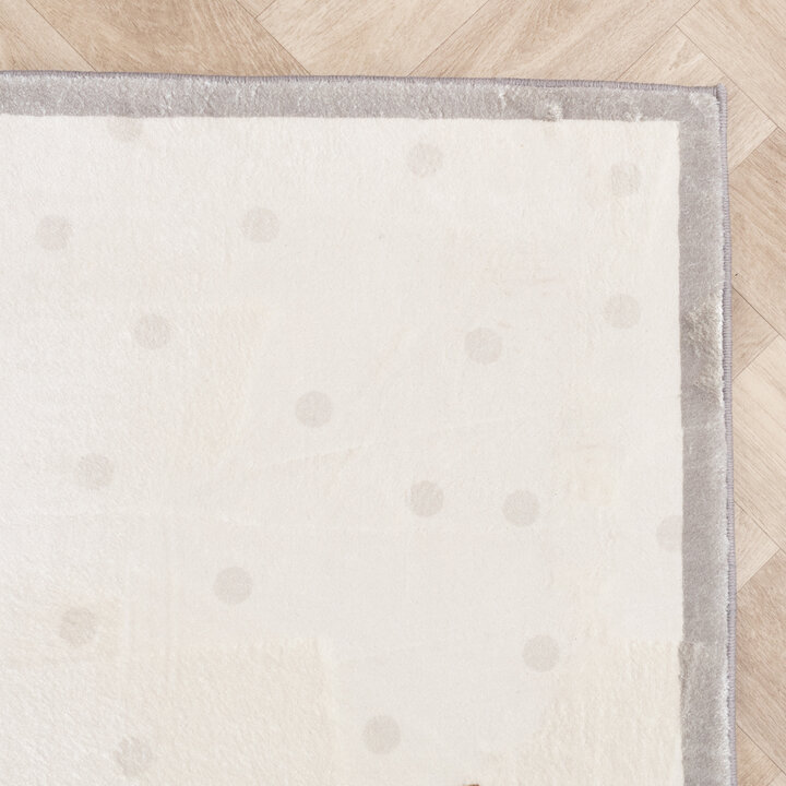 Tvättbar Barnmatta - Simba Lion Brun