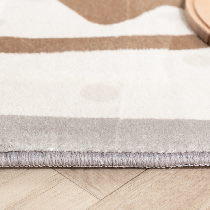 Tvättbar Barnmatta - Simba Lion Brun