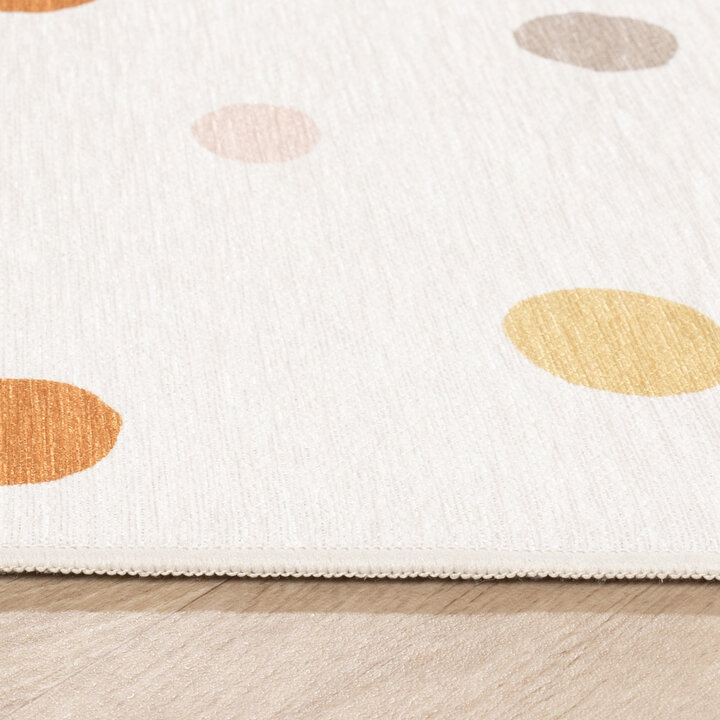 Tvättbar Barnmatta - Evi Confetti Flerfärgad