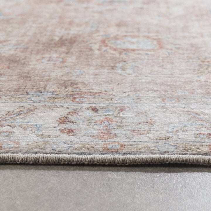 Tvättbar Löpare - Domingo Oriental Beige