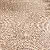 Rund Utomhusmatta I Jute - Bali Brun - thumbnail 4