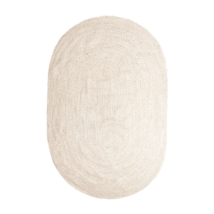 Oval Utomhusmatta - Bali Beige