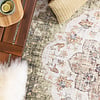 Rund Vintage Utomhusmatta - Santo Mandala Grön - thumbnail 3