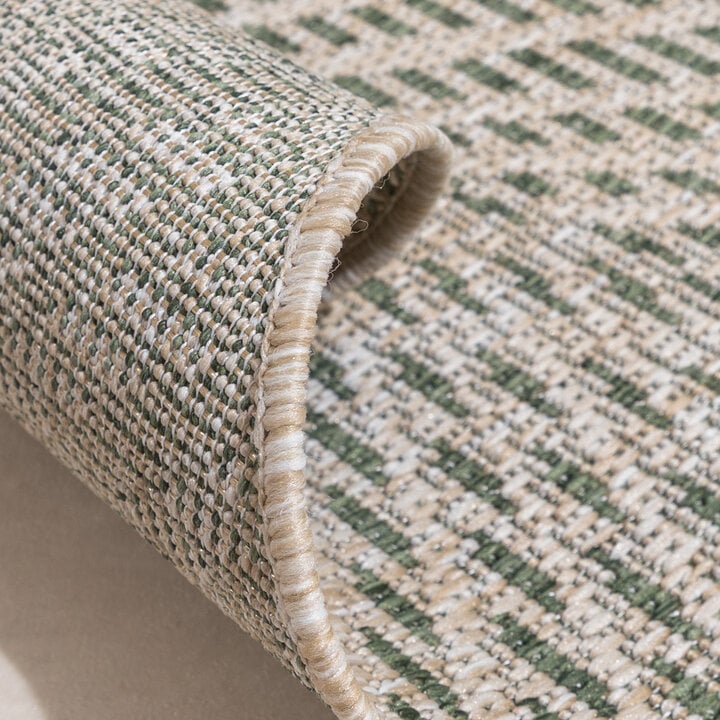 Rund Utomhusmatta - Tiga Palm Grön