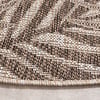 Rund Utomhusmatta - Tiga Edge Taupe - thumbnail 5