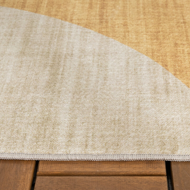 Abstrakt Utomhusmatta - Groovy Shapes Flerfärgad