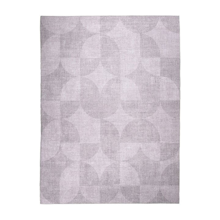 Abstrakt Utomhusmatta - Groovy Tiles Grå