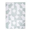 Abstrakt Utomhusmatta - Groovy Tiles Grön - thumbnail 1