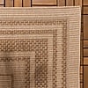 Utomhusmatta I Jute - Mavi Border Gräddvit/Brun - thumbnail 4
