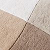 Abstrakt Matta I Ull - Clarice Gräddvit/Beige - thumbnail 3