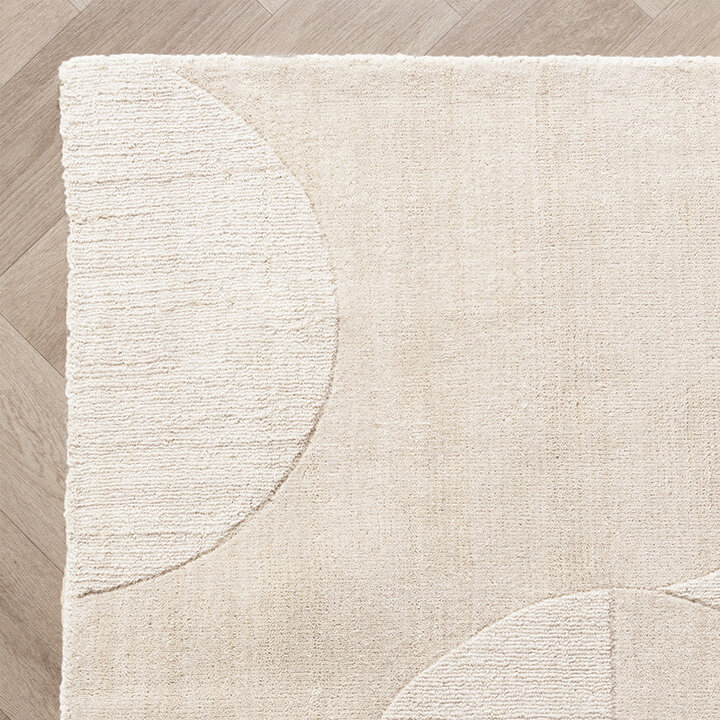 Ullmatta - Giselle Circles Vit