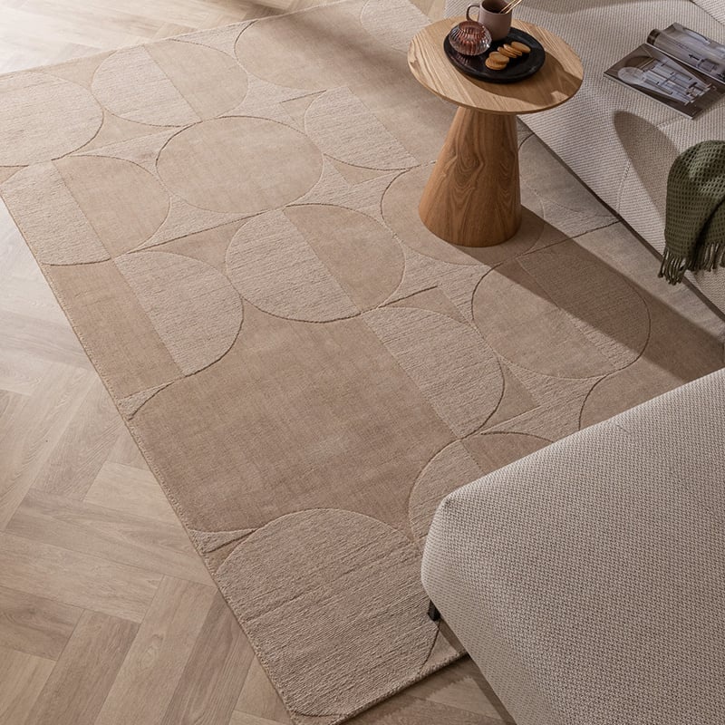 Ullmatta - Giselle Circles Beige
