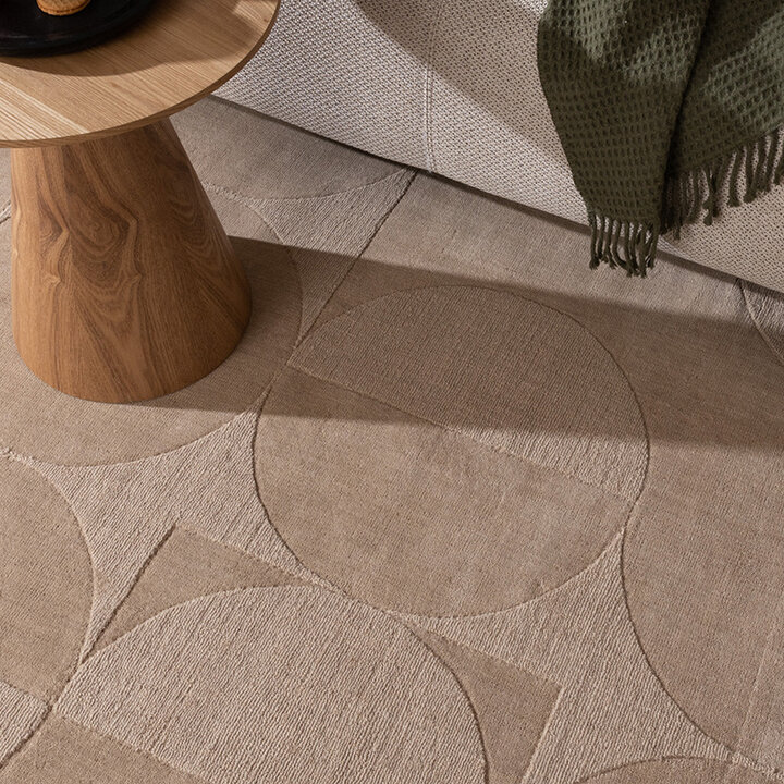 Ullmatta - Giselle Circles Beige