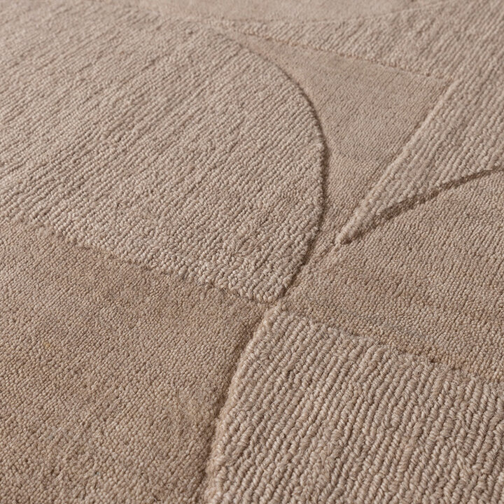 Ullmatta - Giselle Circles Beige