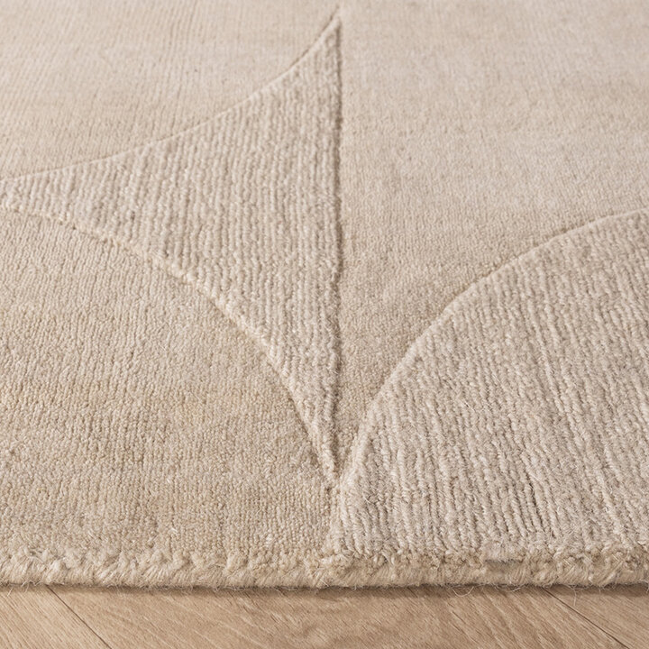 Ullmatta - Giselle Circles Gräddvit