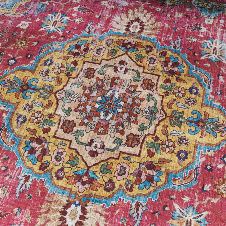 Orientala Matta - Leyla Medaillon Flerfärgad