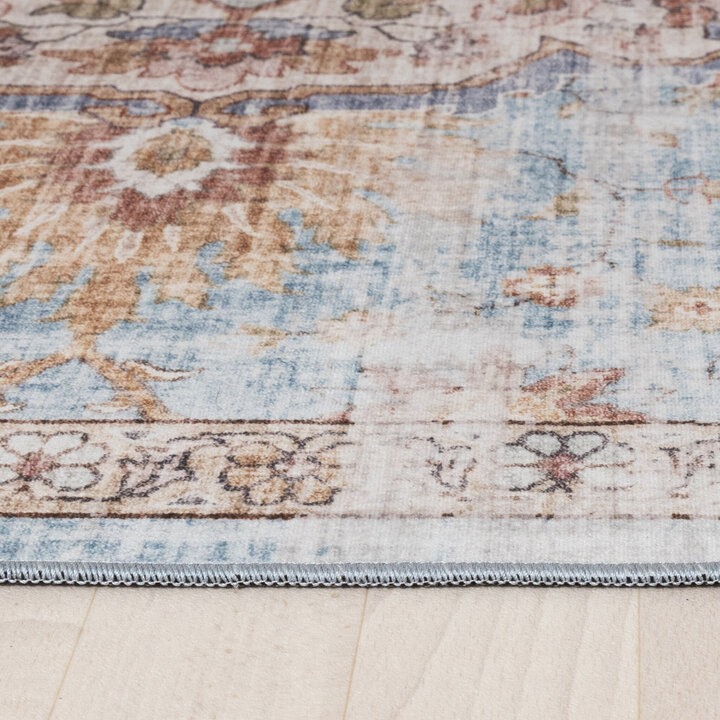 Orientala Matta - Leyla Medaillon Ljusblå