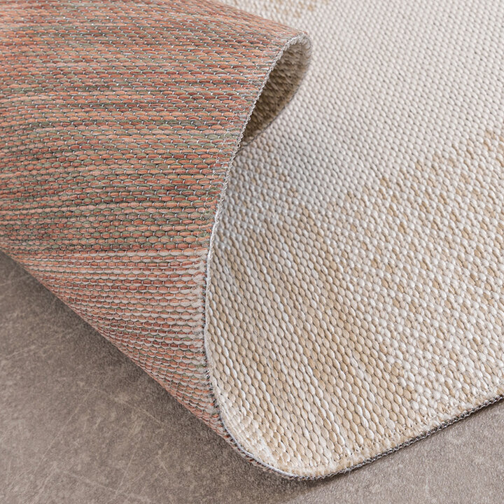 Inomhus- Och Utomhusmatta - Ranch Checkerboard Beige