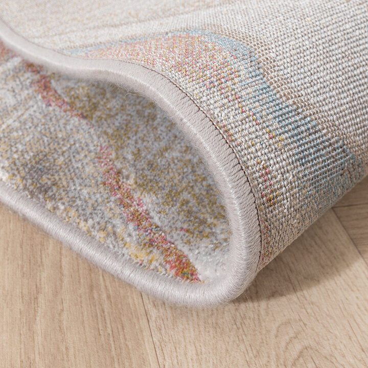 Abstrakt Matta - Xavier Wave Blå/Röd