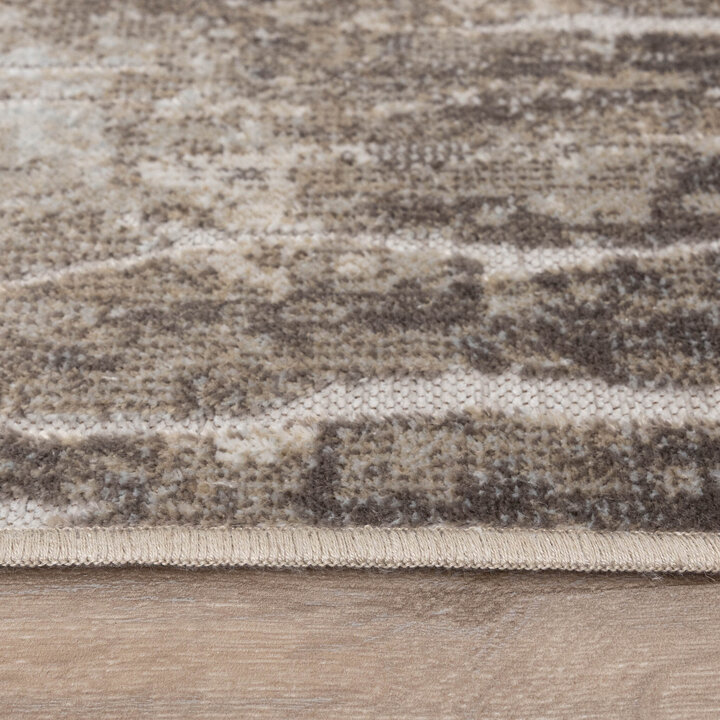 Modern Matta - Hendrix Grunge Gräddvit/Grå