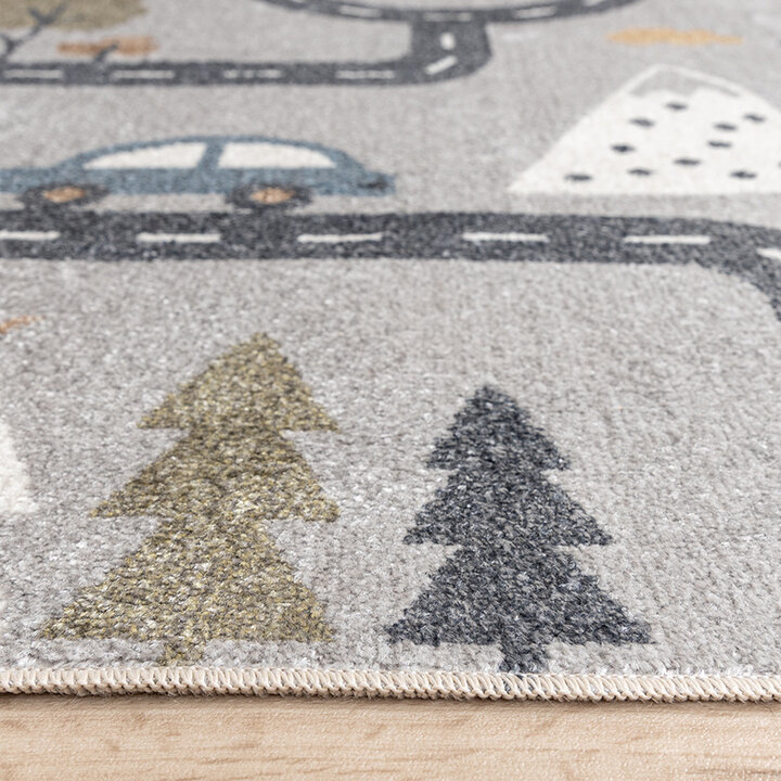 Tvättbar Barnmatta - Ravi Road Flerfärgad