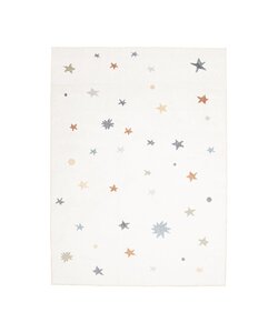 Tvättbar Barnmatta - Ravi Stars Flerfärgad