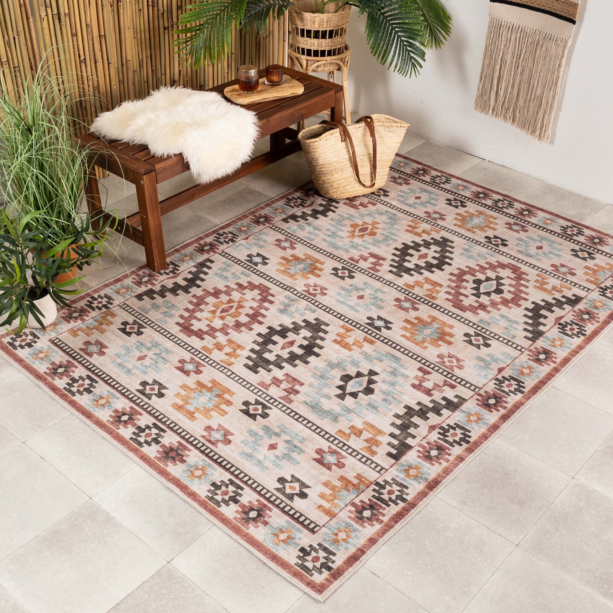 Kilim Utomhusmatta - Lira Diamond
