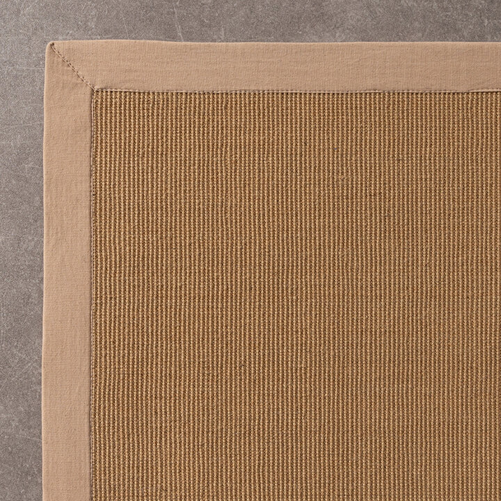 Sisalmatta - Tulum Border Beige