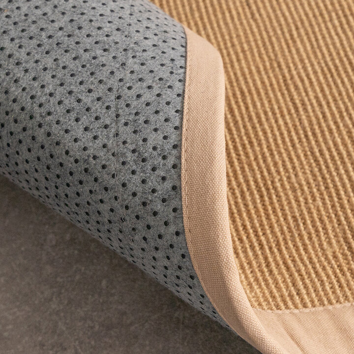 Sisalmatta - Tulum Border Beige