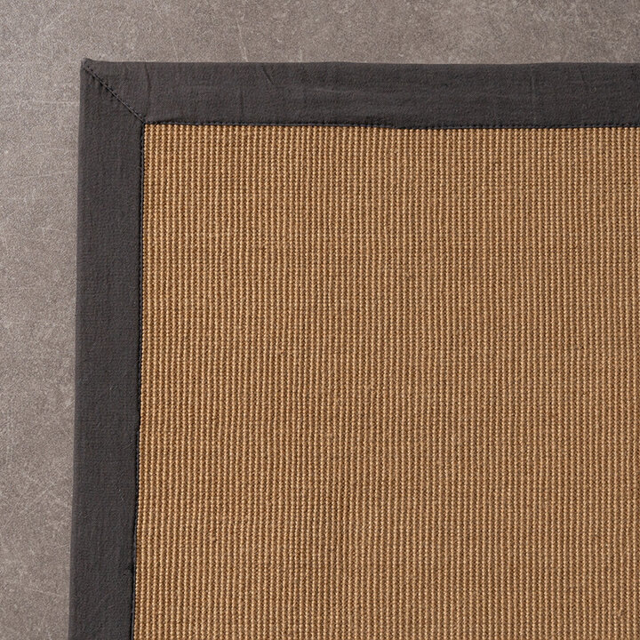 Sisalmatta - Tulum Border Antracit