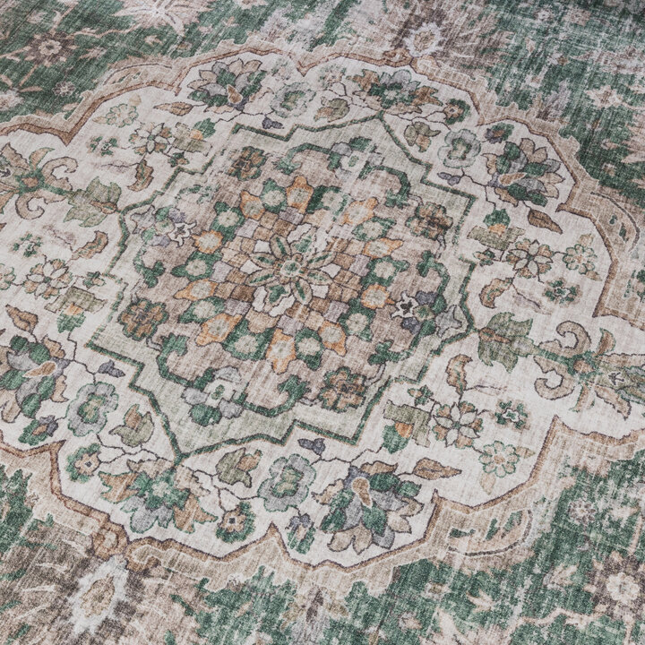 Orientala Matta - Leyla Medaillon Grön