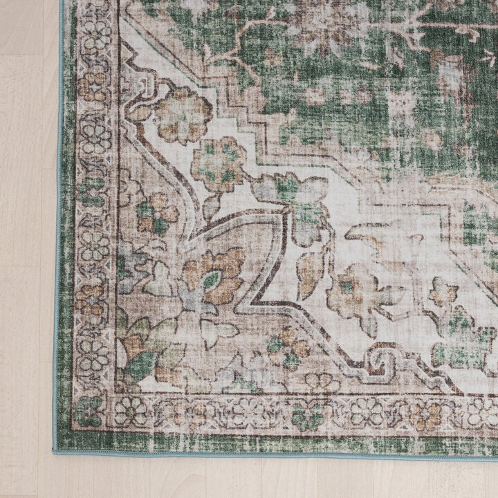 Orientala Matta - Leyla Medaillon Grön