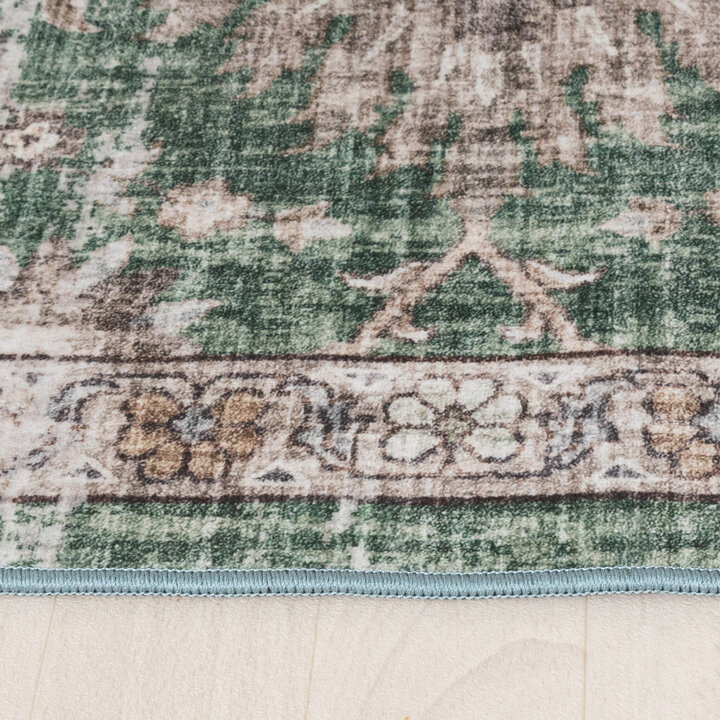 Orientala Matta - Leyla Medaillon Grön