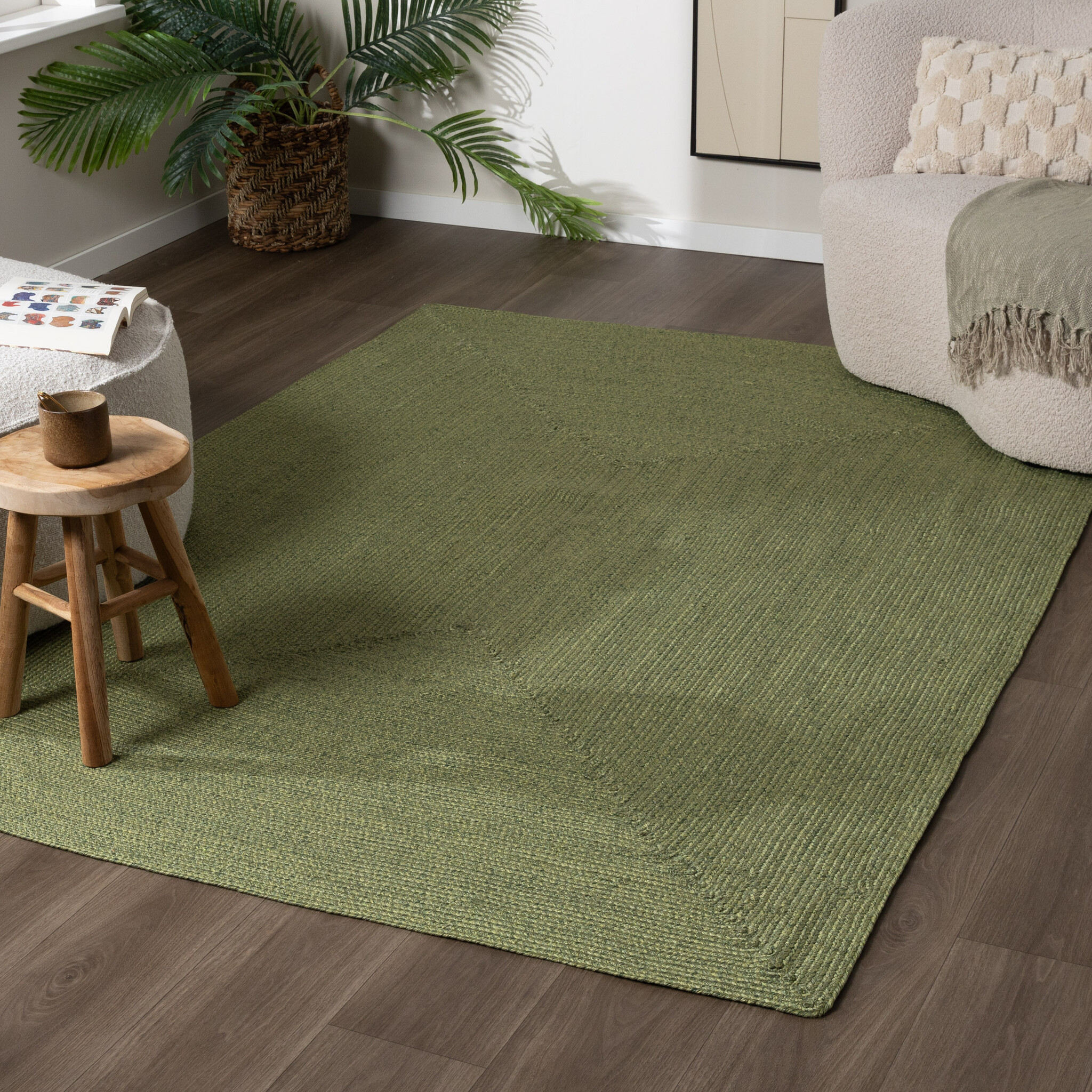 Inomhus- Och Utomhusmattamatta - Bali Grön