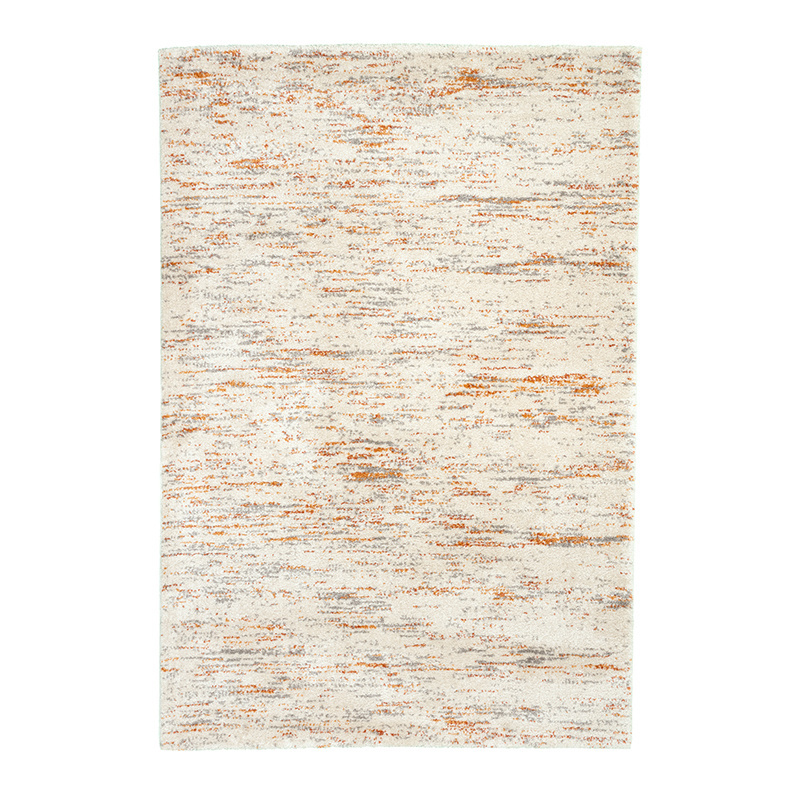Matta Med Hög Lugg - Blend Gräddvit/Terrakotta - sfeer