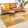 Lapptäckesmatta  - Spring Patchwork Gul/Taupe - thumbnail