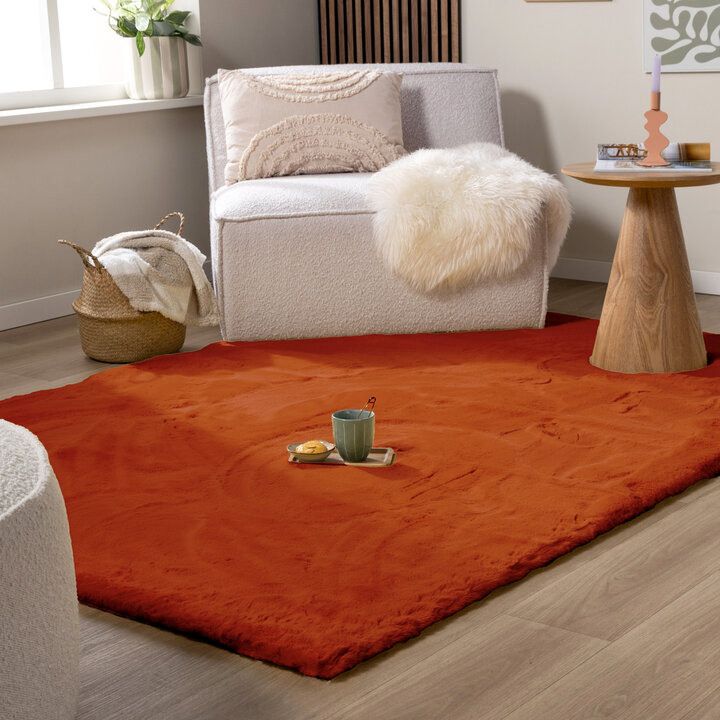 Mjuk Matta Med Hög Lugg - Comfy Supreme Terrakotta