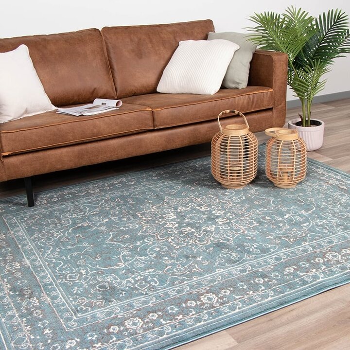 Matta I Vintagestil - Miracle Oriental Blå