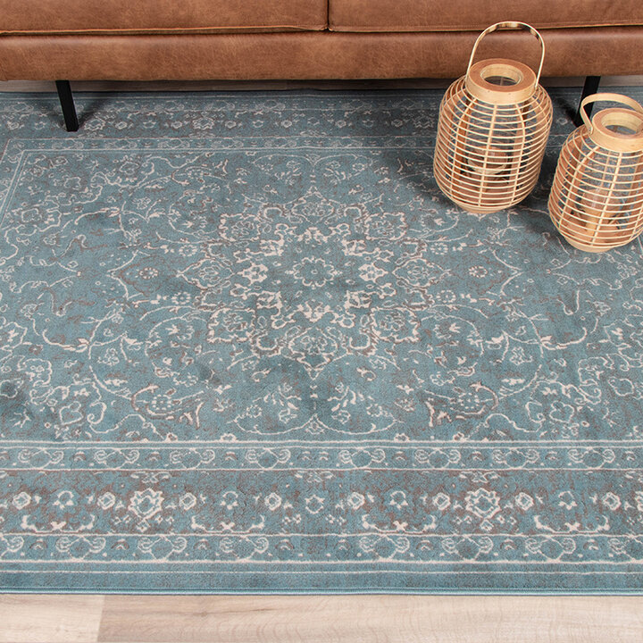 Matta I Vintagestil - Miracle Oriental Blå