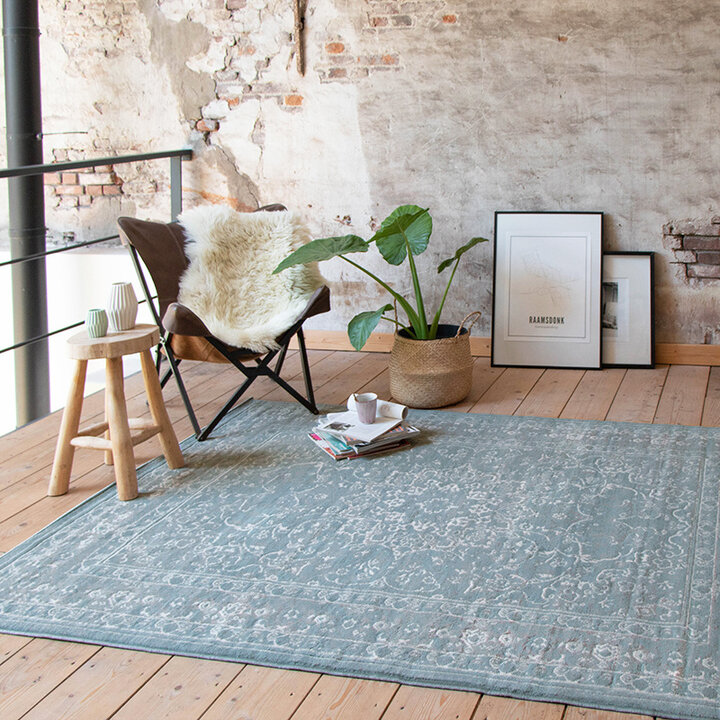 Matta I Vintagestil - Miracle Oriental Blå