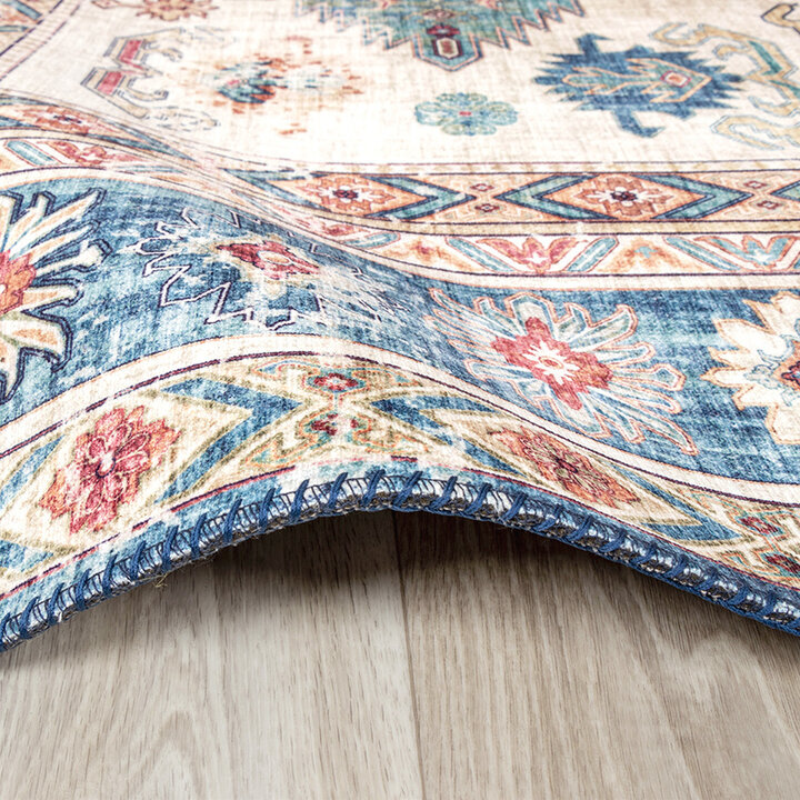 Matta I Vintagestil - Azara Yasmin Ljusblå