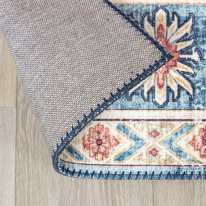 Matta I Vintagestil - Azara Yasmin Ljusblå