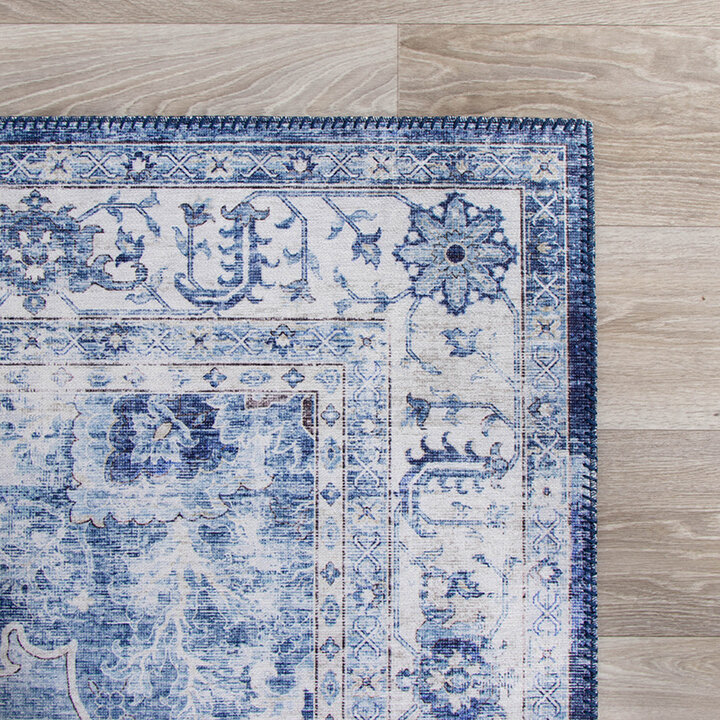 Matta I Vintagestil - Lago Blå